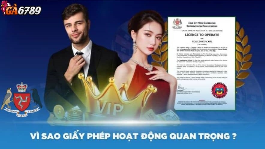 Giấy phép mang lại giá trị pháp lý minh chứng cho sự uy tín của nhà cái