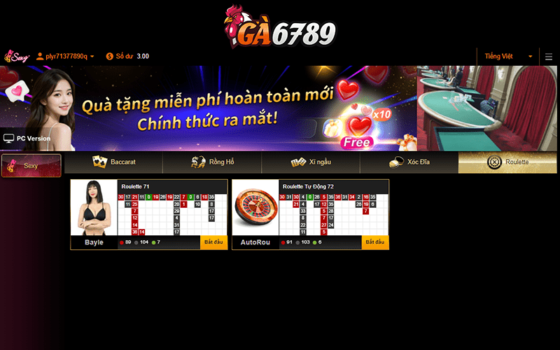 Luật chơi Roulette Online tại GA6789